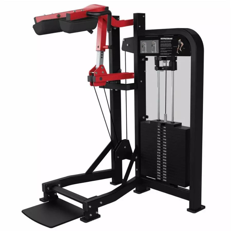 Body Building Medium Loader Standing Calf Raise Machine for Gym Leg Strength Exercise